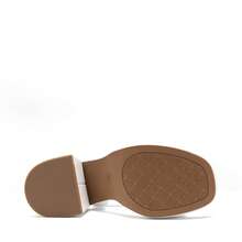 2026 New Arrival Women Chunky Platform High Heeled Sandals Fashionable Ankle Strap Buckle Closure Summer Spring Heels Suitable For Prom Night Party Wedding - trắng - Xem 6