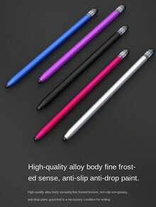 Bút cảm ứng hợp kim Pro dành cho Android, máy tính bảng Galaxy, PC, điện thoại di động, cảm giác chạm mượt mà, chất lượng cao, quà tặng mùa xuân cho Galaxy/PC - Nhiều màu - Xem 7