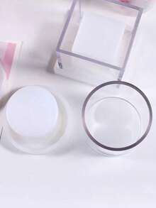 KANOVINO 1个空心内燃杯模具，手工蜡烛DIY制作模具，花卉蜡烛制作模具，亚克力蜡烛制作模具。成品尺寸：7.5 * 7.5厘米。注意：出售模具 - A-白色 - 查看 5