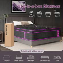 Duchess 14 Inch Twin Full Queen King Size Mattress In A Box Pocket Spring Gel Memory Foam,Medium Firm  Motion Isolation&Edge Support - 14 inch - Xem 8