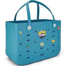CSjihua Large-Capacity EVA Toiletry Bag, 2026 New Style Clutch/Shoulder Bag, Stylish And Versatile, Suitable For Beach, Pool, Boat, Grocery Shopping, Sports, Etc., Suitable For Men And Women. - 彩色 - 查看 12