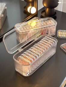 1pc Transparent Acrylic Crystal Bracelet/Necklace/Jewelry Display Box, Jewelry Storage Box, Anti-Oxidation Thickened Bracelet Box - Multicolor - View 6