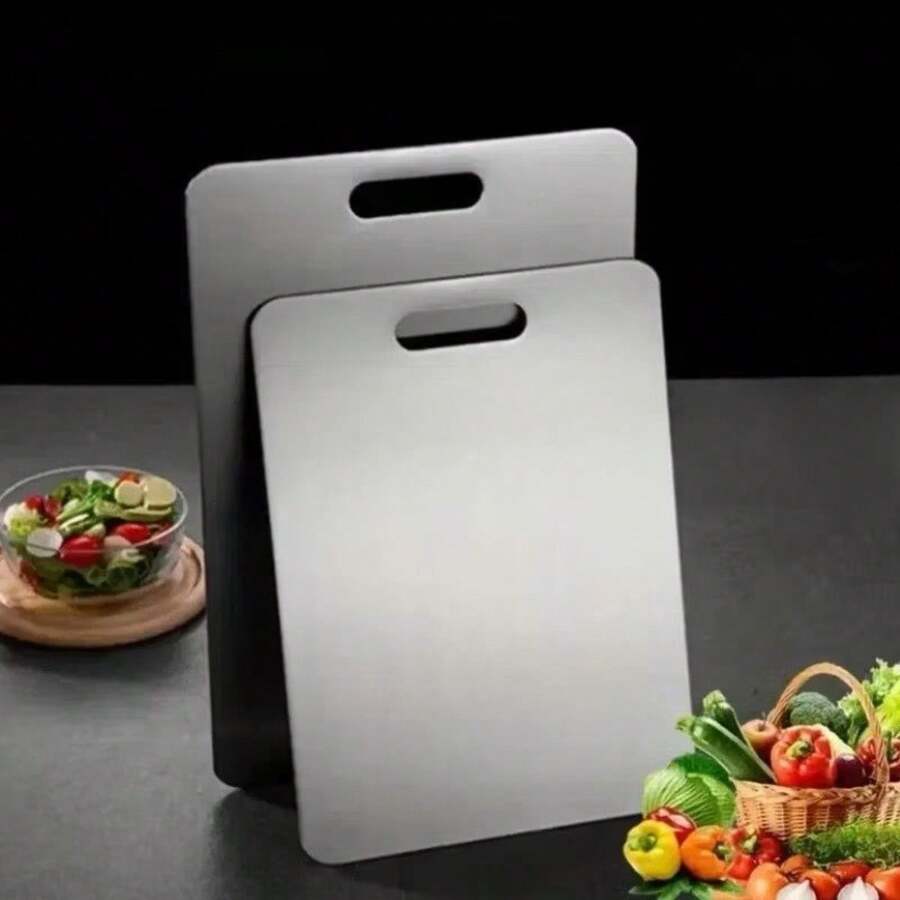 Professional Cutting Board Made Of 304 Stainless Steel, Multifunctional, Mildew-Resistant And Antibacterial, Kitchen Tool. - 201 Stainless Steel - View 1