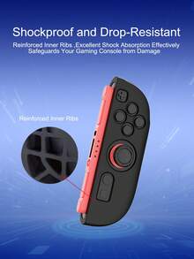 2pcs Silicone Grip Covers For Nintendo Switch 2nd Gen Controllers, Anti-Drop, Anti-Slip, Anti-Scratch, Sweat-Proof, Enhance Gameplay Experience - View 3