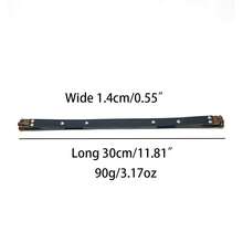 10个15.5-30厘米金属内袋框架配件包弹性弹簧扣 - L - 查看 11