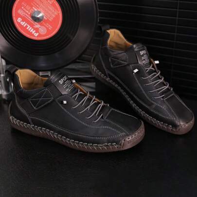 Men's Handmade Casual Shoes, Flat Outdoor Sports Shoes