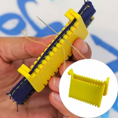 1 cái/3 cái kẹp may - Được làm từ chất liệu nhựa bền, thiết kế đơn giản và tiện dụng, dễ sử dụng, phù hợp cho người mới bắt đầu, các bà nội trợ và người lớn tuổi thực hiện các dự án may vá DIY đơn giản, là lựa chọn lý tưởng cho các dự án may vá, dụng cụ may vá cho người mới bắt đầu, tay cầm dễ cầm nắm.