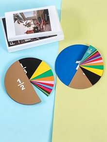 51件互动式分数数学教具，适用于小学数学教学、数学课堂资源、数学教育、小学数学拼图、教育数字积木、学生加减法演示 - 多色 - 查看 4