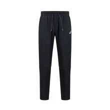Asics Men's Reflective Running Pants, Woven Long Pants 2011D627-001 - Black - View 1