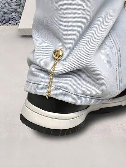 3pcs Adjustable Magnetic Pant Leg & Sleeve Clips - Durable Alloy Material, Detachable Pant Leg Clips, Suitable For Pants And T-Shirts, Magnetic Pant Leg Clips Can Shorten Pant Length Without Sewing, Strong Magnetic Snap Clips