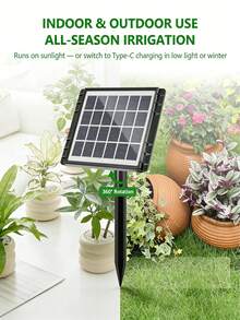 Solar Irrigation System, Automatic Irrigation System, Drip Hose Irrigation, With 9 Irrigation Programs And 10 Meters Of Drip Hose - Irrigation Supplies - View 3