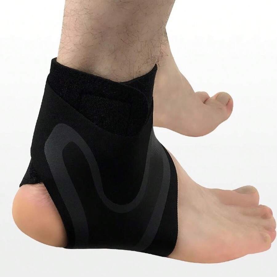 North American Top-Rated Sports Ankle Brace For Men And Women, Breathable, Compression, Anti-Sprain, Basketball Ankle Fixation, Rehabilitation Foot Protector,Right Foot - M碼(37-39鞋碼) - 查看 1