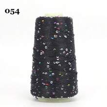 50g Shiny Sequin Crochet Knitting Yarn, DIY Sweater, Bag, Hat Handicraft Materials - Multicolor - View 38
