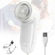 1 máy cạo xơ vải điện đa chức năng có dây, bề mặt mờ, máy loại bỏ xơ vải cầm tay tiện dụng, kèm theo 1 bàn chải nhỏ. - Nhiều màu - Xem 5