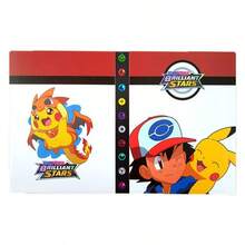 Card Protector Album, Multiple Styles, High-Definition Transparent Non-Stick Film, Game Card Collection Dust-Proof & Wear-Resistant Thick Card Sleeves - Pokémon - Authentic - View 14