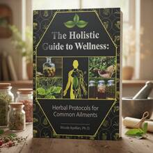 The Holistic Guide To Wellness For Common Ailments Herbal Medicine Book Holistic Herbal - Hình chữ nhật - Xem 3