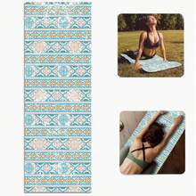 1 片 71*22 英寸瑜伽垫，多种花卉图案可选 - 防滑耐磨加宽加厚健身垫，家用/专业初学者瑜伽训练垫 - 彩色 - 查看 7