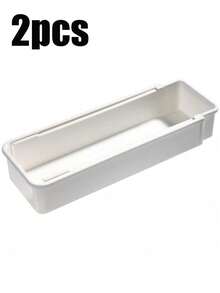 1pc Expandable Utensil Organizer Box, For Organizing Cutlery, Tableware And Flatware In Cabinets Or Drawers, Kitchen Storage, Kitchen Organization, Storage Supplies, Kitchen, Storage, Organization, Drawer Organizer, Travel, Kitchen Accessories, Kitchen Utensils, Kitchen Tools, Kitchen Items - White - View 13