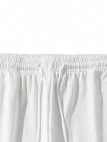 男士 Old Money 夏季度假裤 - 白色 - 查看 8