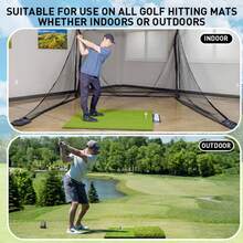 FINGER TEN Golf Rubber Tee Set 6pcs, Durable Mixed Set Includes 1.5", 2.25", 2.75", 3", 3.13", 3.75" Height Practice Tees, Suitable For Indoor, Outdoor And Driving Range Use - White - View 8