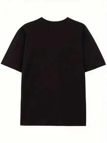 Women I'M NOT RESPONSIBLE FOR WHAT MY FACE DOES WHEN YOU TALK Slogan Graphic Tee Round Neck Short Sleeve Casual Daily All Season Summer Tshirt - 黑色 - 查看 2