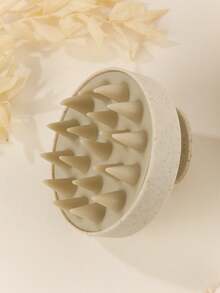 Silicone Shampoo Brush, Scalp Massage Comb, Hair Washing Brush, Body Massage Brush, Shower Bath Brush, Salon Hair Styling Tool - Multicolor - View 6