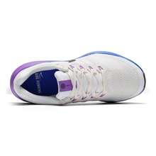 Zapatillas de running casuales con amortiguación ligera Nike Run Swift 3 para mujer, DR2698-110 - Blanco vela/Negro/Violeta brillante/Azul carrera/Blanco rosa - Ver 4