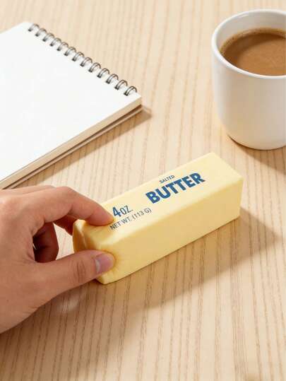 6PCS Butter Squeeze Sticks – Slow Rising Stress Relief Fidget Toys, So Soft They Feel Like Real Butter In Your Hands, Moist & Stretchy Anxiety-Relieving Squishies That Slowly Bounce Back, Adorable Desk Buddies For Adults Teens, Fun Party Favors & Stocking Stuffers