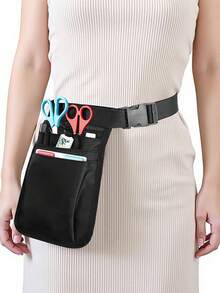 1pc Multi-Functional Waist Bag, Nurse Waist Pack, Hairstylist Tool Organizer Waist Pouch, Waitress/Cashier Convenient Tool Bag - A - View 2