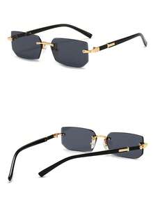 Kính thời trang nam, phù hợp để đeo hàng ngày và khi đi du lịch. - Đen và xám c1 - Xem 3