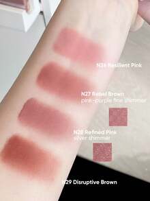 JUDYDOLL Cushion Lip Powder Cream, New Autumn/Winter Shades, Smoky Effect, Minimizes Lip Lines, Lightweight, Non-Transferring, Portable For Daily Use - N26 Resilient Pink - View 6