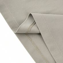 Adidas 男士新款休闲运动Polo衫，带领，速干 - 銀灰色 - 查看 3