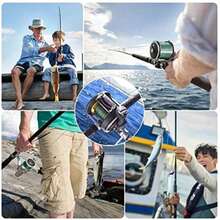 LineThink 300m/500m 8-Strand PE Braided Fishing Line, Multi-Strand Braided, Professional Grade Durable For Saltwater & Freshwater, Thin Coating, Zero Stretch, High Knot Strength - Army Green - View 6