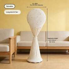 1pc Electric Fan Dust Cover: High Density Mesh Anti-Dust & Insect + Elastic Full Wrap Design, Fits Tower Fan/Standing Floor Fan,Outdoor,Garden,Travel Essentials,Portable Essentials,Beach Essentials,Graduation Season,Commencement,Graduation Ceremony,Graduation Gift,Graduation Present,Graduation Gift,Graduation Present,Congrats Grad,Congratulations Graduate,Valedictorian,Finish School,Graduation Party,Outdoor Essentials,Travel Portable,Hiking Essentials,Camping Essentials,Portable Tools,Summer Essentials ,Summer Portable - Full Coverage - View 8