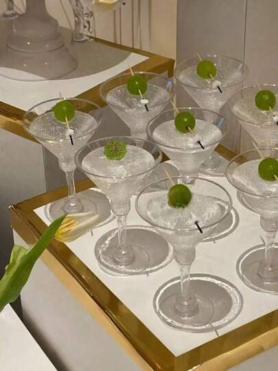 5/10pcs 5oz Reusable Plastic Gold Glitter Champagne Glasses, Wedding Cups, Party Cups, Beverage Cups (Champagne Glasses, Plastic Cups, Birthday Cups)