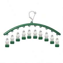 Móc treo quần áo cong đa năng bằng thép không gỉ, thích hợp để phơi tất, đồ lót và các loại quần áo khác. - Nhiều màu - Xem 11