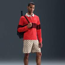 Nike 男士 AS M NKCT DFADV SLM LS POLO RGPOLO 针织翻领短袖衬衫 TIB8142-696 - 紅木色 - 查看 4