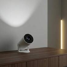 投影仪需要 5V 2A 适配器 - 建议按照图片所示步骤连接投影幕布 - 不包含适配器，仅提供数据线 - 2025 年新款旗舰安卓投影仪，内置安卓系统/4D 体验/超静音设计，适用于家庭影院、教育、办公、游戏，240° 全景投影/完美礼品之选 - 彩色 - 查看 8