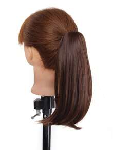 12 Inch Straight Hair With Inner Buckle Ponytail, Clip On, Synthetic Wig, Invisible And Ready To Wear Ponytail, Perfect For Women's Daily Wear And Gatherings - Multicolor - View 6
