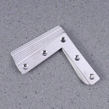 10pcs 7-Shaped Right Angle Brackets, Furniture Hardware Accessories - 10 - View 4