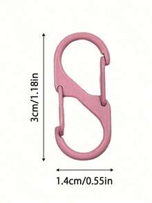 10件套背包拉链锁，男女通用，易拉式锁扣，防止拉链意外打开 - 包括2个弹簧夹，适用于背包、行李箱、手提包、钱包等。是旅行、露营、户外活动、海滩度假、返校季、旅行配件、节日用品等的理想之选。 - 彩色 - 查看 9