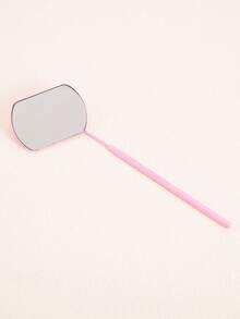 1 Stück tragbarer Edelstahl Multi-Funktions-Handhalter quadratischer abnehmbarer Make-up-Spiegel, Werkzeug zum Trimmen von Wimpernverlängerungen - Verschiedenfarbig - Übersicht 13