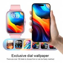 NcmRyu Smart Watch, 1.83-Inch HD Touchscreen Smartwatch, Soft Silicone Strap, Call/Message Notification, Pedometer, Calorie, Sports Tracking, Multiple Sports Modes, Multi-Function Smartwatch, Unisex, Compatible With IPhone And Android Phones, Perfect For Gym Daily Use And Christmas Birthday Gift - View 7