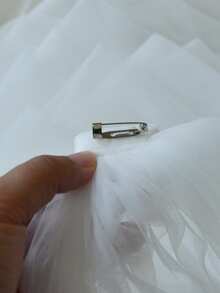 Bridal Wings Veil 2pcs Wedding Veil Removable Sleeve Bride Shoulders Wedding Cover Shawl Bride Accessories Women's Shrugs - Multicolor - View 7