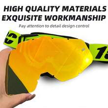 Unisex All Terrain OTG Over The Glasses Goggles With Anti Dust Lens Adjustable Strap For Motorcycle ATV ADV Cycling Skiing Holiday Gift Choice For Men Women Teens Adults - 100YB - Xem 5
