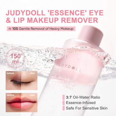  Nước tẩy trang mắt và môi Judydoll, dầu tẩy trang dịu nhẹ và sảng khoái cho mắt và môi, phù hợp cho da nhạy cảm.