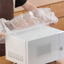 150pcs Disposable Dust Cover, Appliance Dust Cover, Waterproof, One-Time Large Plastic Packaging Dust Cover, Suitable For Microwave Oven Rice Cooker Home Protective Cover, 10/50/100/150pcs - Multicolor - View 3