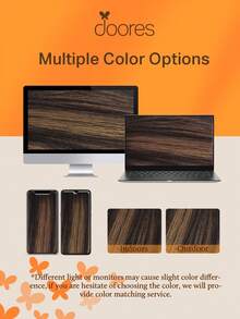 DOORES 10pcs/Pack Straight Human Hair Extensions, 100% Real Human Hair, Suitable For Hair Salon Use, Silky Seamless Invisible, Natural Black To Chestnut, 25g Invisible PU Tape Hair Extensions - S1B/6/1B - View 8