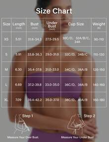 VOYJOY Impact Backless Bandeau Bra Workout Strapless Bandeau Basic Tank Top Adjustable - 玫瑰紫 - 查看 4