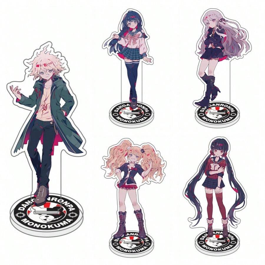 Figura acrílica de pie de la serie clásica de anime "V3 Killing Harmony", figura de escritorio original, regalo para fans